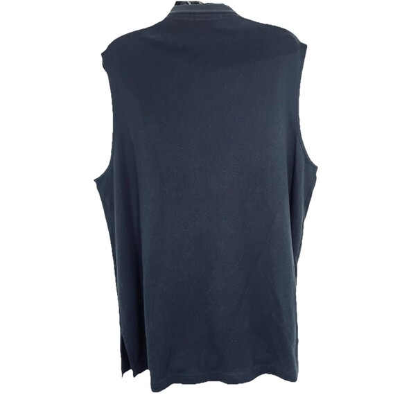 Bechmel Safari Animal Print Sleeveless Button Down Shirt Vest Top Cotton Size XL - Picture 8 of 15